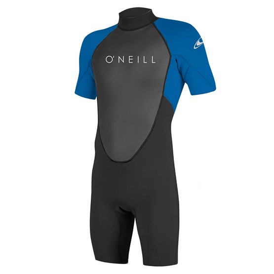 O'NEILL Mens wetsuit Reactor-2 2mm Back Zip S/S Spring BLACK/OCEAN