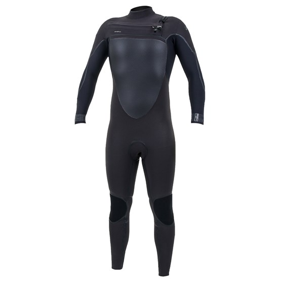 O'NEILL Mens wetsuit Psycho Tech 5/4 Chest Zip Full RAVEN/BLACK