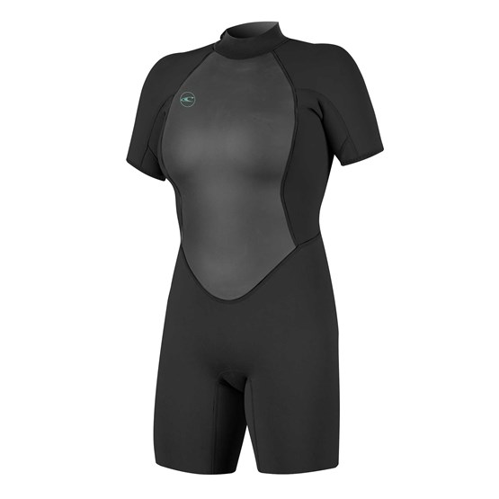 O'NEILL 2022 Women Thermo Reactor-2 2mm Back Zip S/S BLACK/BLACK