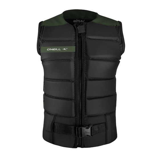 O'NEILL Protection vest Outlaw Comp BLACK/DARKOLIVE