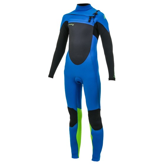 O'NEILL Youth wetsuit Epic 3/2 Chest Zip Full OCEAN/BLACK/DAYGLO