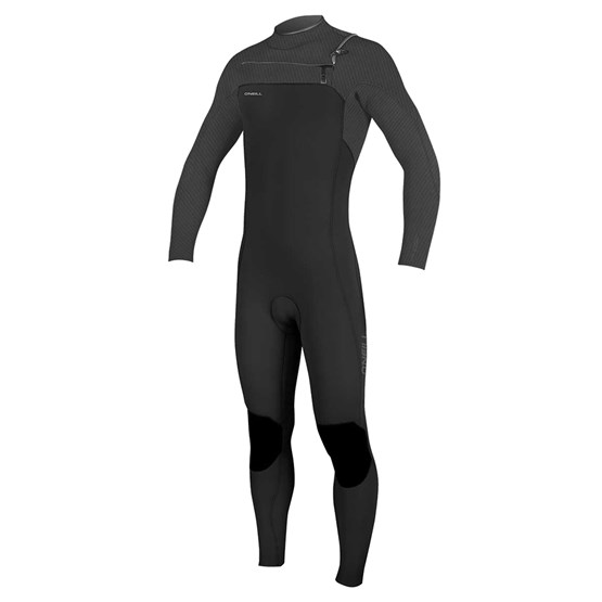O'NEILL Youth wetsuit Hyperfreak 5/4+ Chest Zip Full BLACK/GRAPH