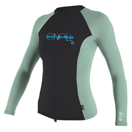 O'NEILL Girls rashguard Premium Skins L/S ABYSS/FRMINT