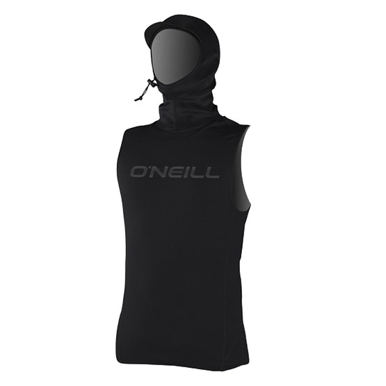 O'NEILL Mens Vest Thermo-X with neo hood BLACK
