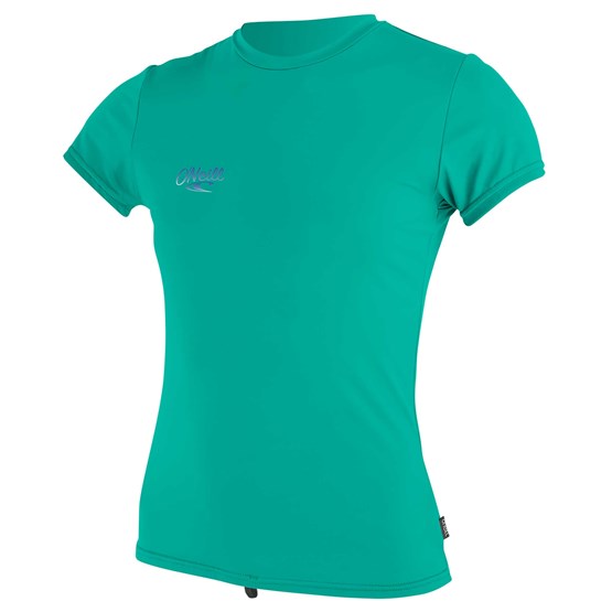 O'NEILL 2022 Dziewczęca Lycra Premium Skins S/S Sun Shirt BALTIC GREEN