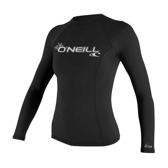 Womens rashguard O'Neill Basic Skins L/S Rash Guard