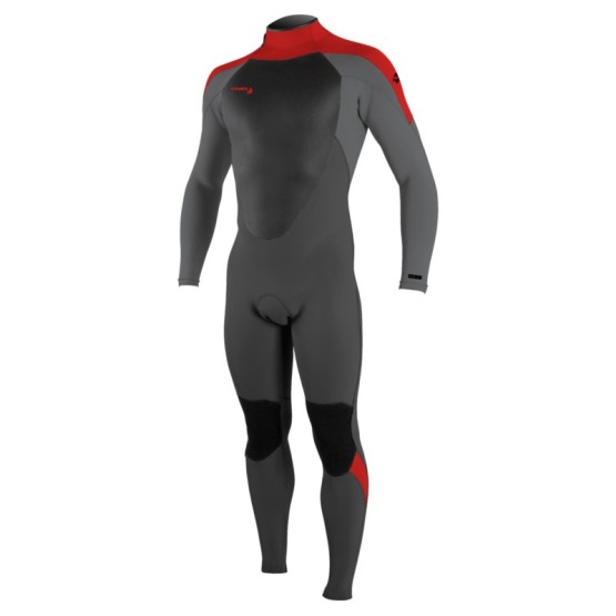 O'NEILL Youth wetsuit Epic 3/2 Back Zip Full GRAPH/SMOKE/RED