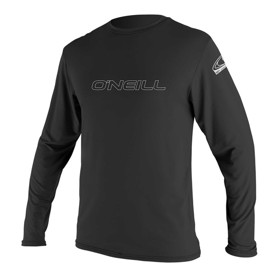 Lycra męska O'Neill Basic Skins L/S Sun Shirt Black