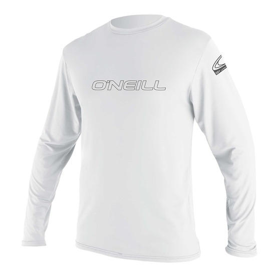 Lycra męska O'Neill Basic Skins L/S Sun Shirt White