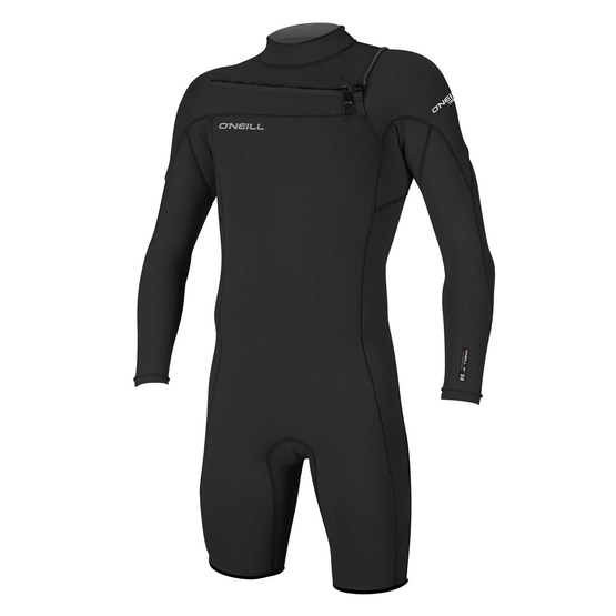 Mens wetsuit O'Neill Hammer Spring 2 mm Chest Zip L/S Black