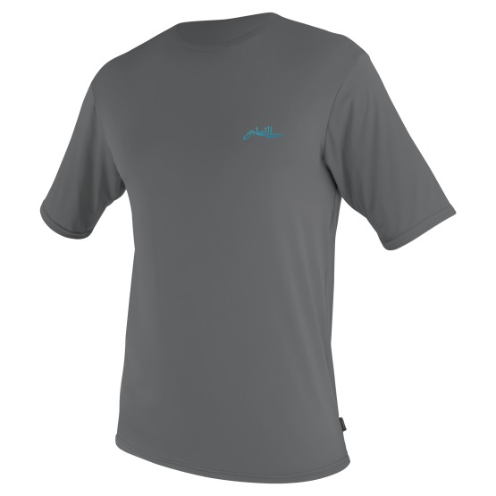 O'NEILL Mens rashguard Premium Skins Graphic S/S Sun Shirt SMOKE