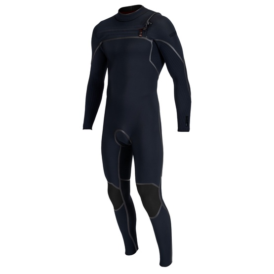 Mens wetsuit O'Neill Hyperfreak Fire 5/4+ Chest Zip Full Carbon