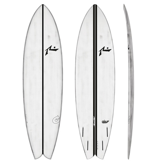 Deska surfingowa Rusty ACT Moby Fish Quad