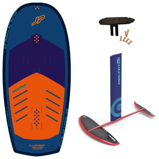 JP x NEILPRYDE Wingfoil package - X-Winger board + Glide Surf HP Foil