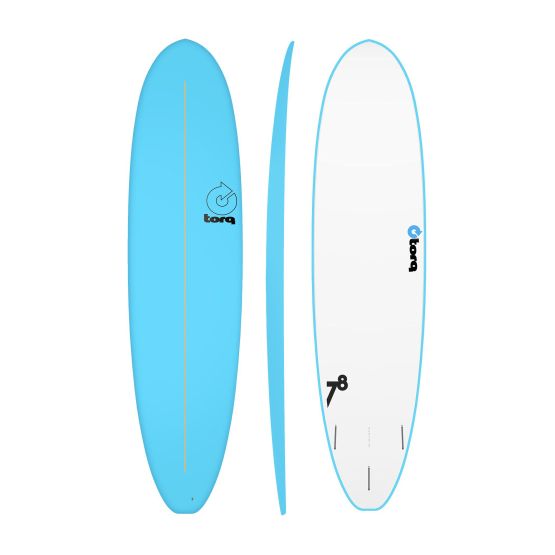 TORQ Surfboard Softboard V+ Funboard Blue