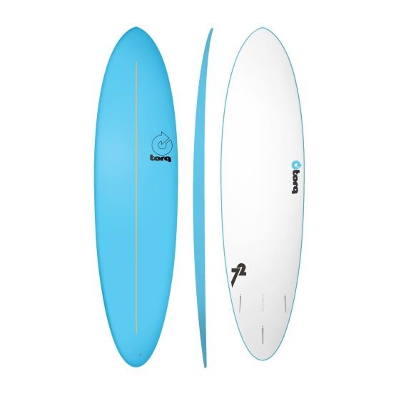 TORQ Surfboard Softboard Funboard Blue