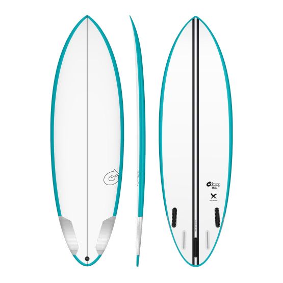 TORQ Surfboard TEC Multiplier Rail Turquoise