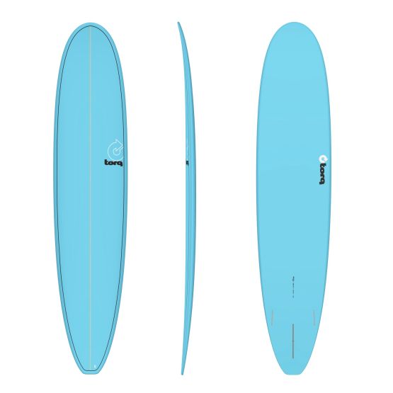 TORQ Surfboard Epoxy TET Longboard Blue