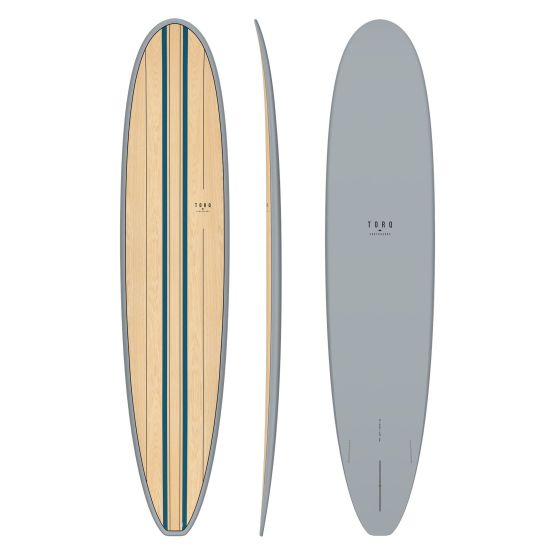 TORQ Surfboard Epoxy TET Longboard Wood