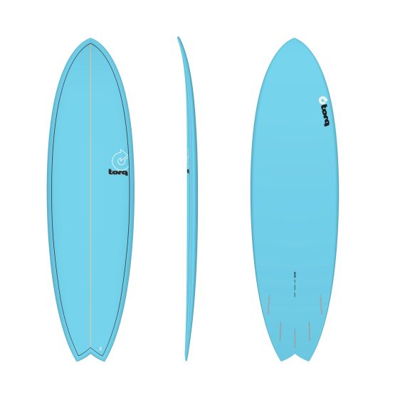 TORQ Surfboard Epoxy TET MOD Fish Blue