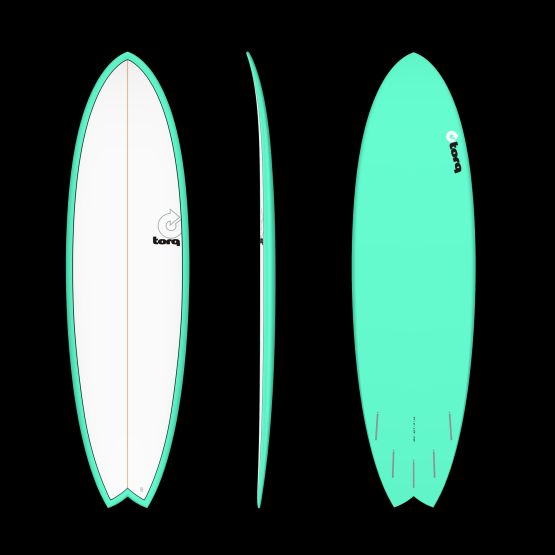 TORQ Surfboard Epoxy TET MOD Fish Seagreen