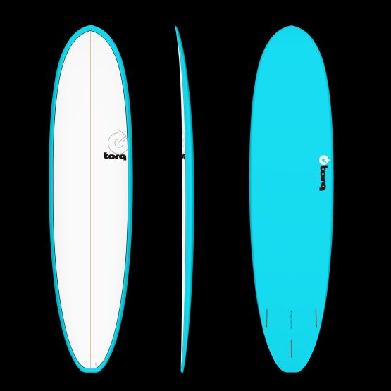 TORQ Surfboard Epoxy TET V+ Funboard Blue