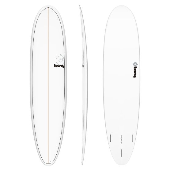 TORQ Surfboard Epoxy TET V+ Funboard Pinlines