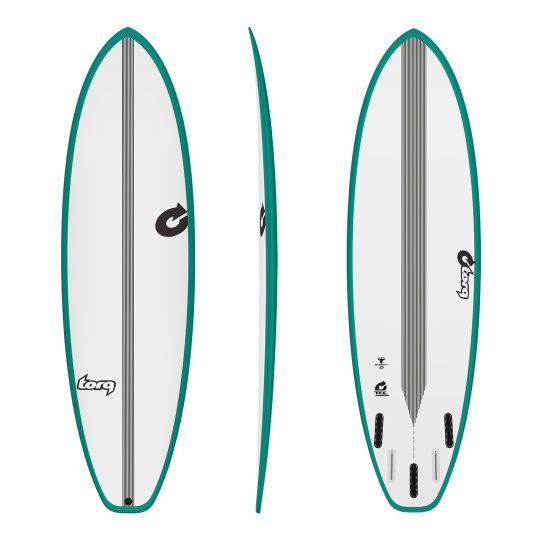 TORQ Surfboard TEC BigBoy23 Rail Green
