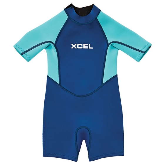XCEL Wetsuit Toddlers Axis OS S/S Faint Blue
