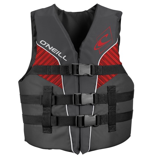 O'NEILL Youth buoyancy vest Superlite 50N ISO SMOKE/GRAPH/RED:WHT