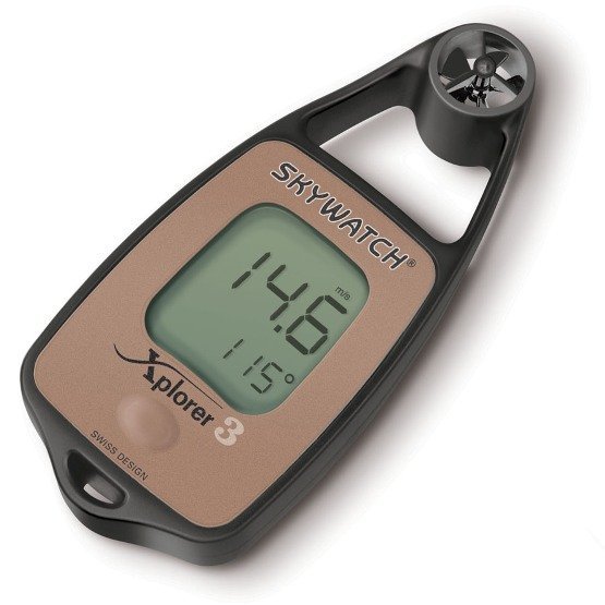SKYWATCH Xplorer 3 Wind and Thermometer + Compass