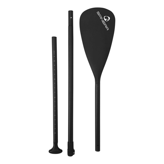 SUP Paddle Spinera Classic Alu Black 3-piece