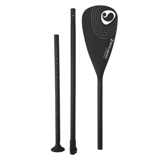 SUP Paddle Spinera Performance Fiberglass Black 3-piece