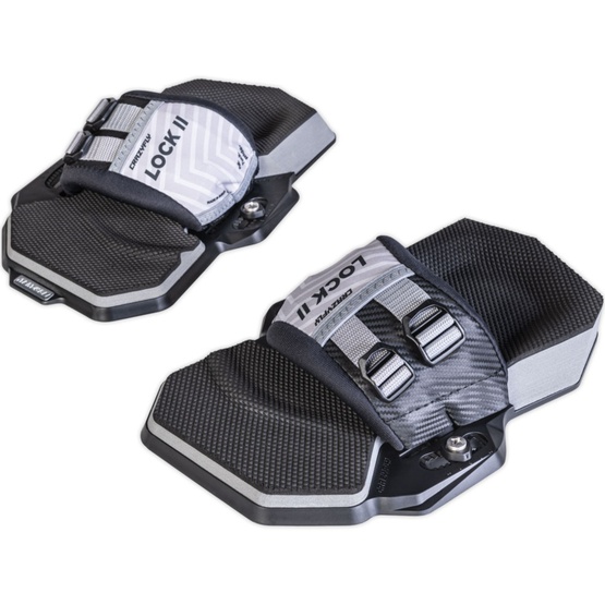 Bindings, pads and straps CrazyFly Lock II Black