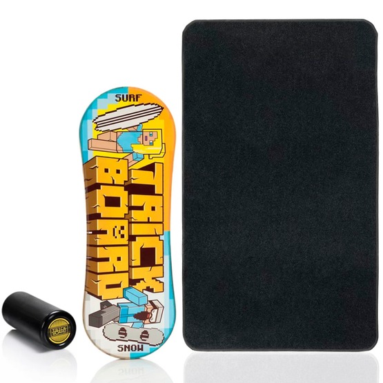 Package Trickboard Board Classic Pixel + Roller + Carpet