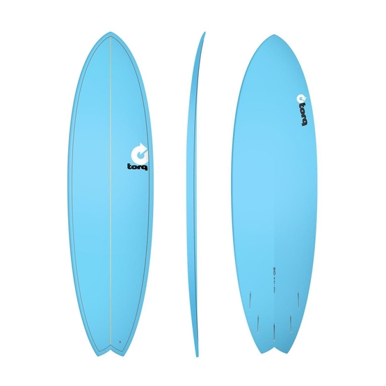 TORQ Surfboard Epoxy 6.10 Fish Blue