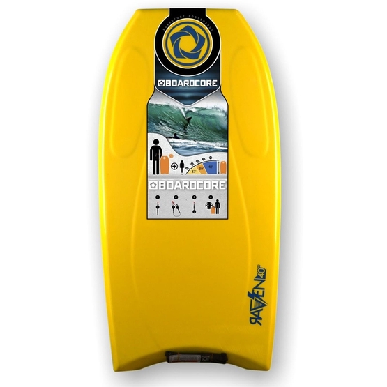 Groene achtergrond Heerlijk Humanistisch BOARDCORE Bodyboard Raven 40 Yellow - Price, Reviews - EASY SURF Shop