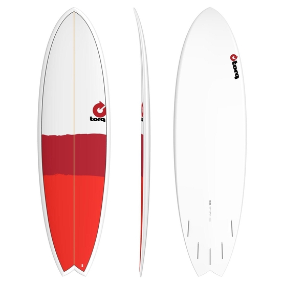 TORQ Surfboard Epoxy 6.6 Fish new classic