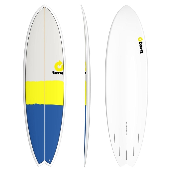 TORQ Surfboard Epoxy 6.10 Fish new classic