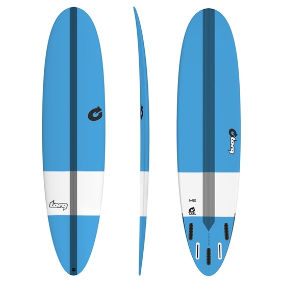 TORQ Surfboard Epoxy TEC M2 7.6 tint blue Price, Reviews EASY SURF Shop