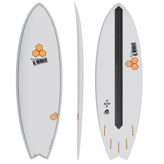 CHANNEL ISLANDS Surfboard X-lite Pod Mod 5.6 Grey