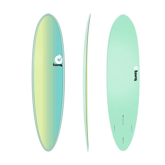 TORQ Surfboard Epoxy 7.6 Funboard Full Fade