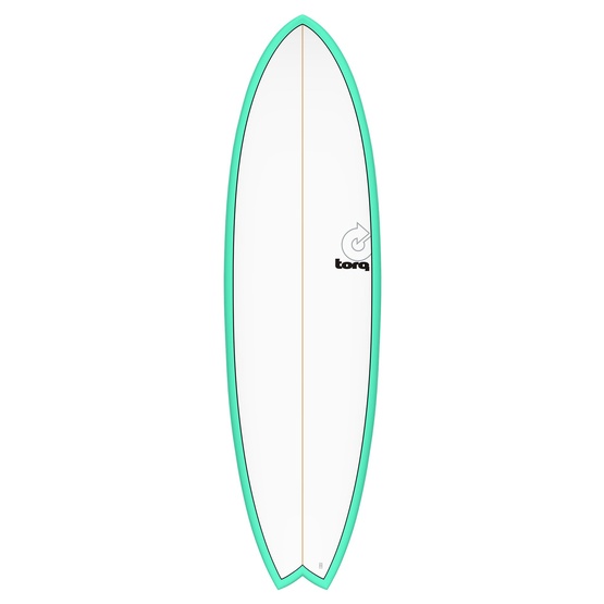 Surfboard Torq Epoxy TET Mod Fish Seagreen 6'3