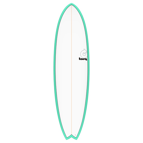 Surfboard Torq Epoxy TET Mod Fish Seagreen 7'2