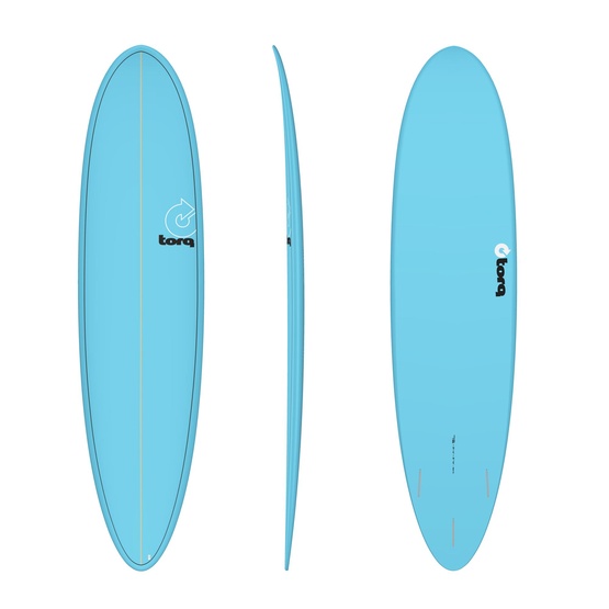 Surfboard Torq Epoxy TET Mod Funboard Blue 7'6