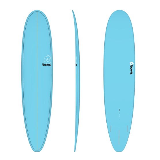 Surfboard Torq Epoxy TET Longboard Blue 8'6