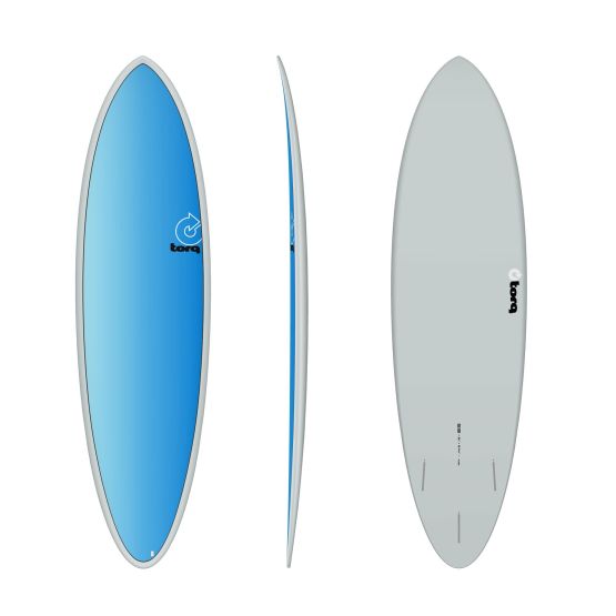 TORQ Surfboard Epoxy TET 6.8 Funboard Full Fade