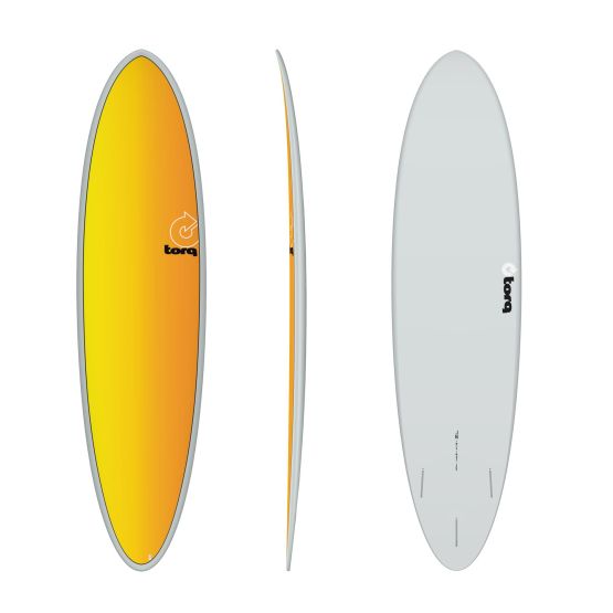 TORQ Surfboard Epoxy TET 7.2 Funboard Full Fade