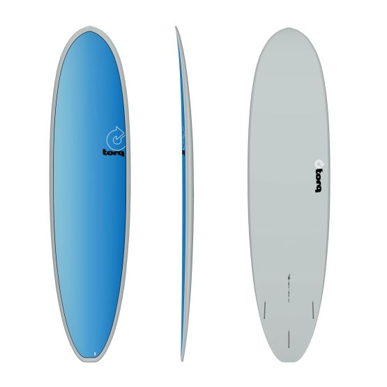 TORQ Surfboard Epoxy TET 7.8 V+ Funboard Full Fade