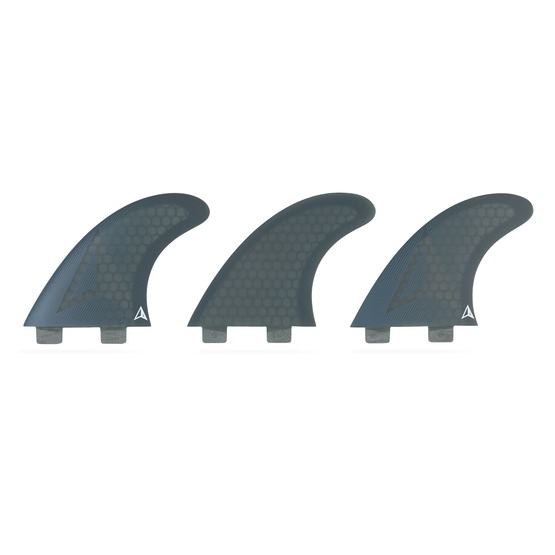 Surf fins set Roam Thruster Allround Small FCS box Smoke 4'4